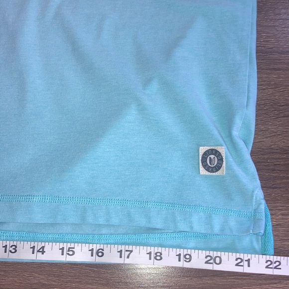 LINKSOUL Luxury Cotton Large Light Heathered Blue Polo Shirt Grayhawk Golf Club - Picture 7 of 7